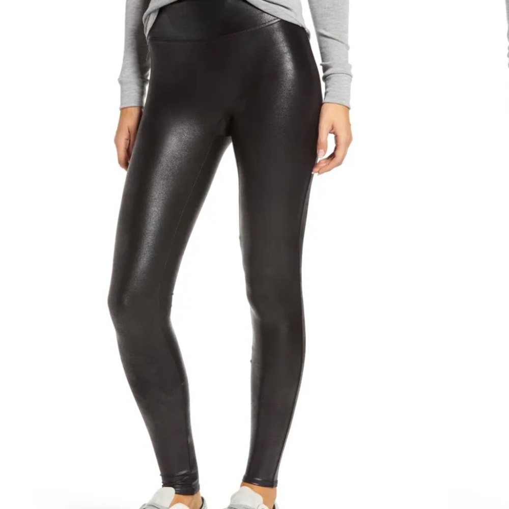 NWOT Spanx faux leather leggings